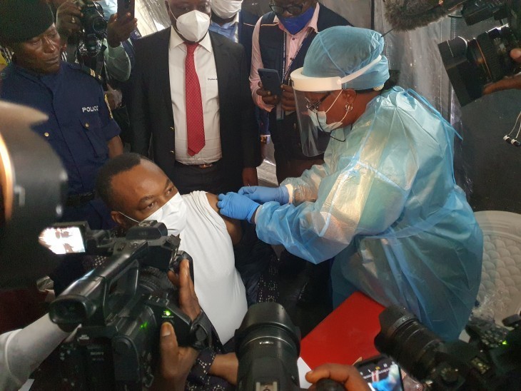 RDC-Coronavirus : Début effectif de la vaccination à Kinshasa, le ministre de la santé mobilise