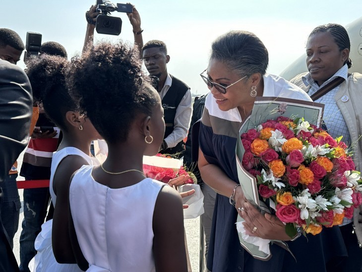 RDC : A Goma, la première ministre Judith Suminwa salue la résilience de la population