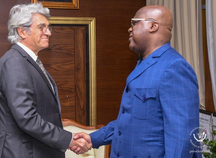 RDC : Fin de mission pour Bruno Aubert, Ambassadeur de la France en poste à Kinshasa