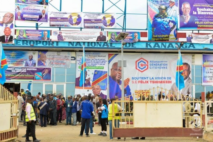 RDC: Suite aux conditions météorologiques difficiles, Félix Tshisekedi n'a pas pu atterrir à Kananga