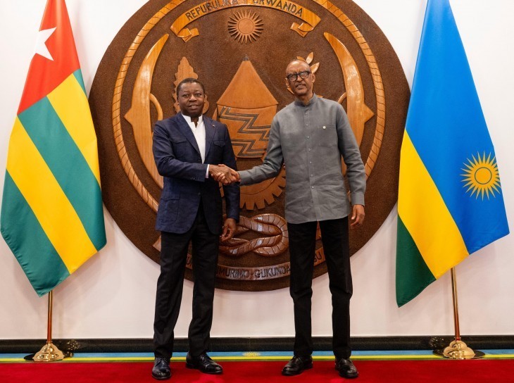 Tensions RDC-Rwanda : A son tour, Paul Kagame a reçu Faure gnassingbé, médiateur désigné de l'UA