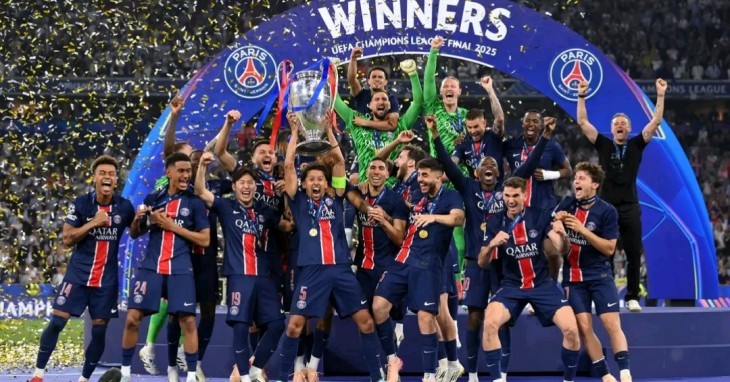 UEFA Champions League: Le Paris Saint Germain sur le toit de l'Europe