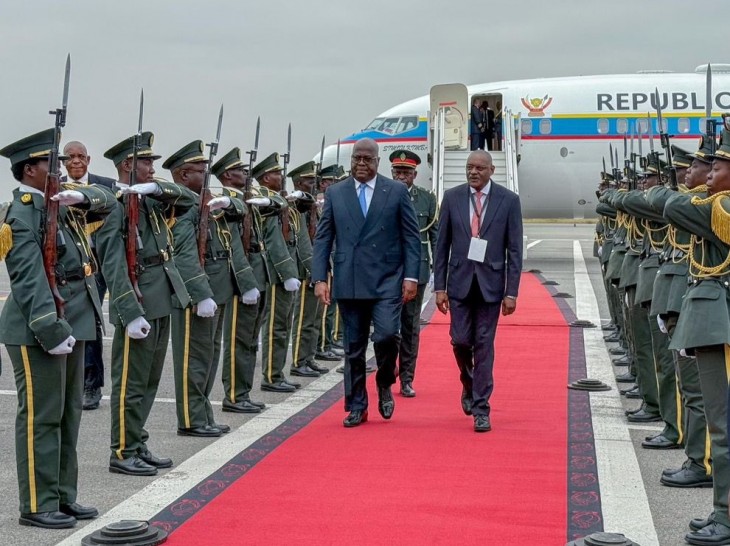 Le Président Félix Tshisekedi à Luanda pour participer au 17e Sommet des affaires États-Unis-Afrique
