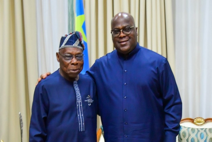 RDC : Après Kigali, Olusegun Obasanjo reçu à Kinshasa par Félix Tshisekedi