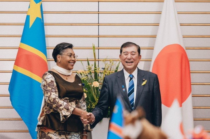 A Tokyo, Judith Suminwa a eu un Tête-à-tête avec le premier ministre japonais Shigeru Ishiba