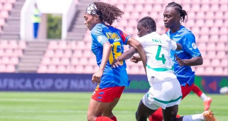 CAN féminine 2025: pour son entrée en lice, la RDC chute lourdement face au Sénégal