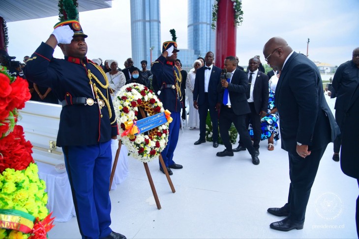Félix Tshisekedi à Brazzaville pour participer aux funérailles d’un proche de Sassou Nguesso