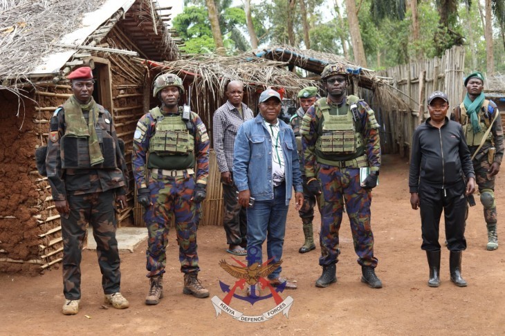 Beni : Des troupes kényanes patrouillent à Mbau et Mangina pour rassurer les populations