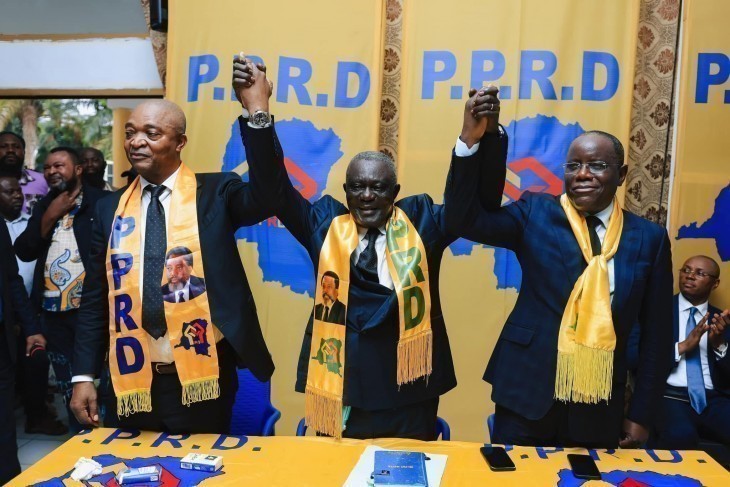 RDC : Notifié de la suspension effective de ses activités, le PPRD se dit non concerné