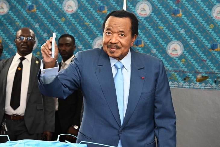 Cameroun: Sans surprise, le Président Paul Biya, 92 ans, réélu pour un 8ème mandat à la tête du pays