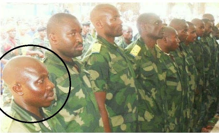 Sur cette photo prise ce jour-l&agrave;, on aper&ccedil;oit Bernard Byamungu, en t&ecirc;te de la liste des accus&eacute;s, attendant d'entendre sa sentence