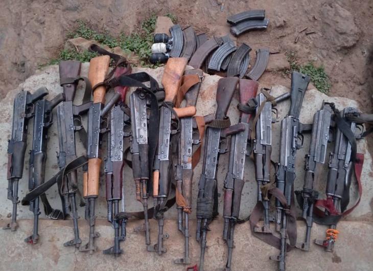 Ituri : une cache d’armes du groupe CRP/Zaïre de Thomas Lubanga découverte par l’armée