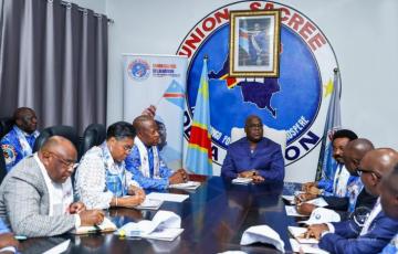 RDC : A son tour, l’Union sacrée s’en prend à la CENCO et défend le changement de la constitution