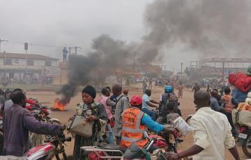 Beni: Des veuves de militaires déplacées de Goma manifestent pour réclamer leur prise en charge