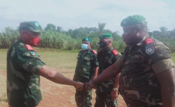 Etat de siège : Le Général Fall SIKABWE à Beni pour renforcer les capacités militaires des FARDC