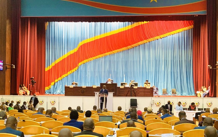 RDC : L’Assemblée nationale a adopté le projet de loi autorisant la prorogation de l'état de siège