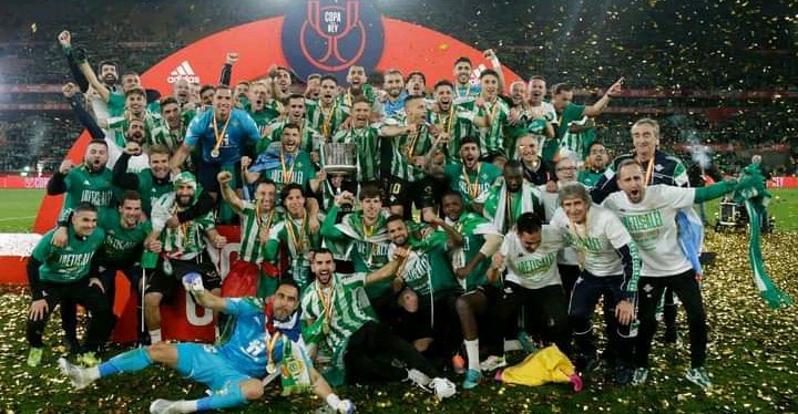 Football : le Real Betis vainqueur de la coupe d'Espagne