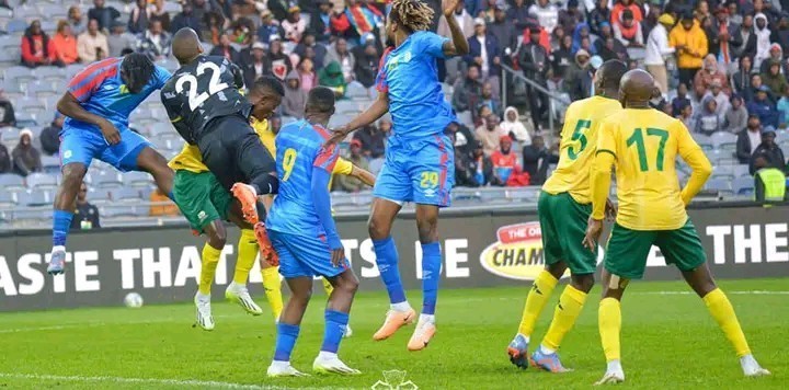 Football : En manque d'efficacité, la RDC s'incline en amical face à l'Afrique du Sud