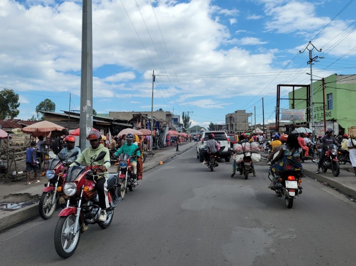 Goma : Les mototaxis interdits de circuler au-delà de 22h30