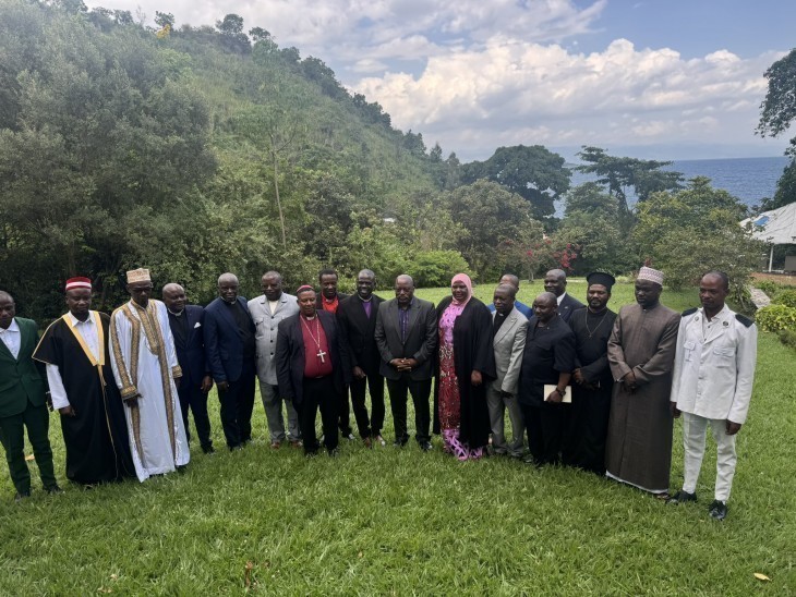 RDC : Premières images de Joseph Kabila à Goma où il s’est entretenu avec des chefs religieux