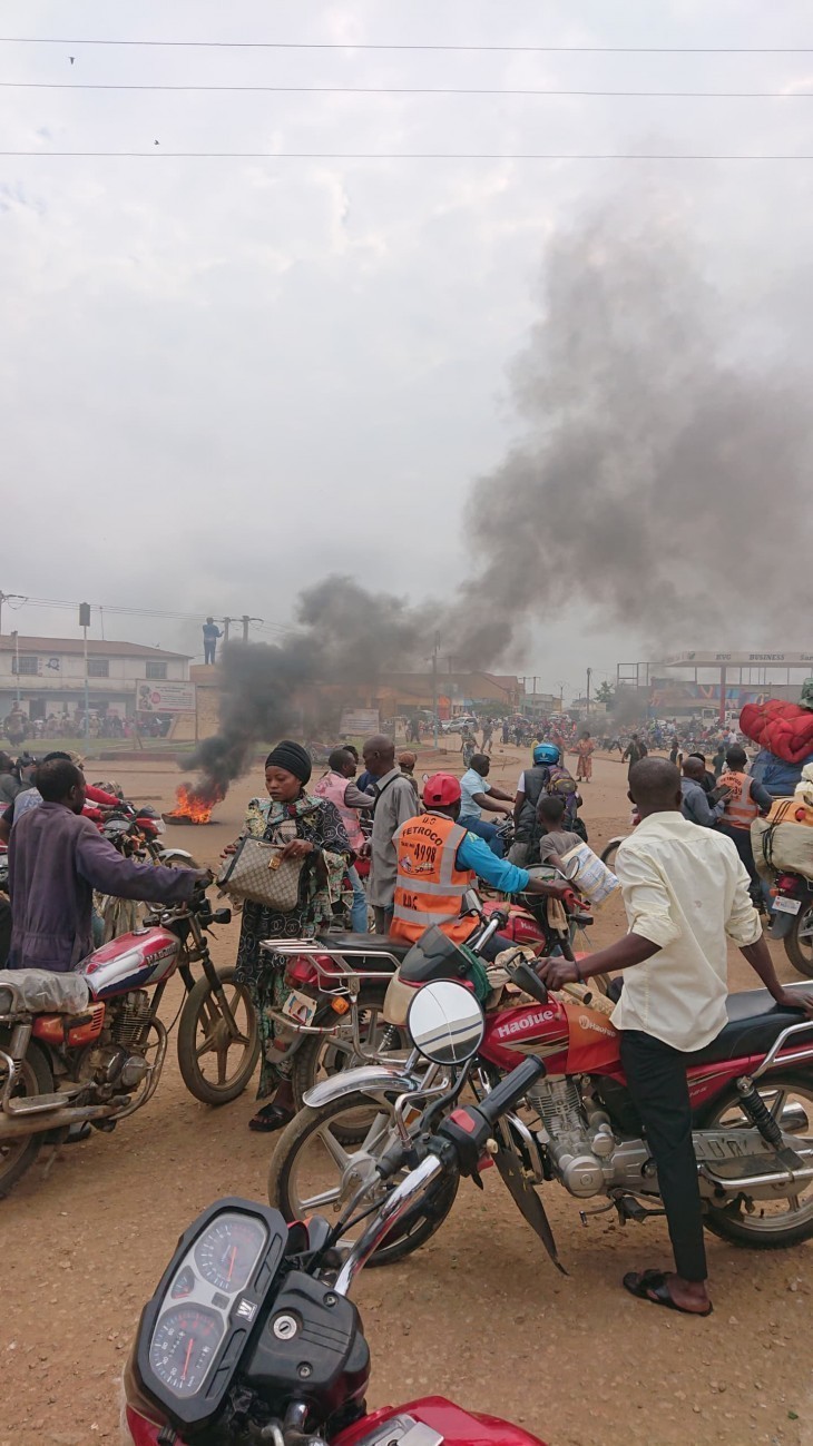 Beni : Des veuves de militaires déplacées de Goma manifestent pour réclamer leur prise en charge