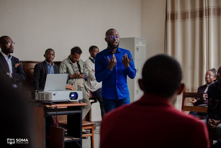 Goma : Soma Media Lab forme des jeunes à la création de contenus digitaux pour contrer les infox