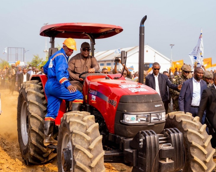 RDC : Félix Tshisekedi a lancé à Kinshasa la campagne agricole 2025-2026