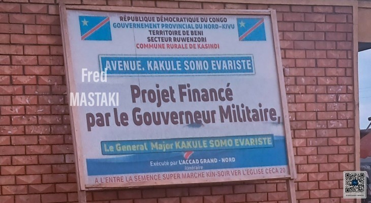À Kasindi, la lenteur des travaux de réhabilitation lancés par le gouvernorat inquiète les habitants